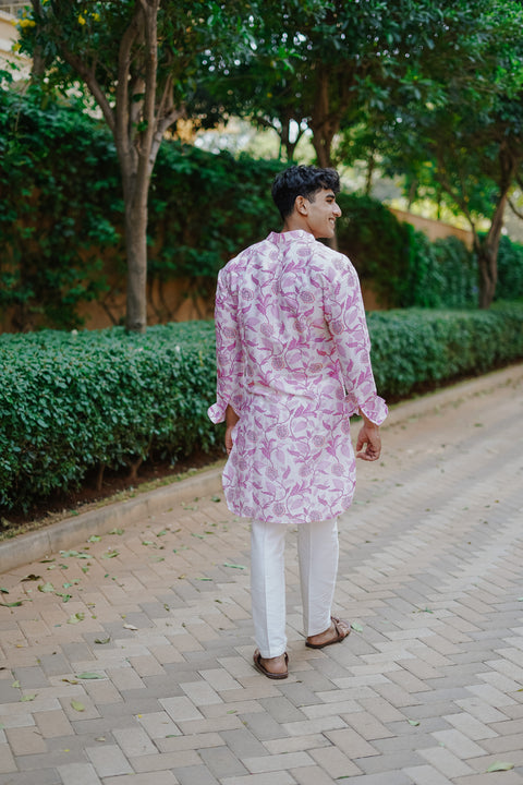 Pearl White Kurta