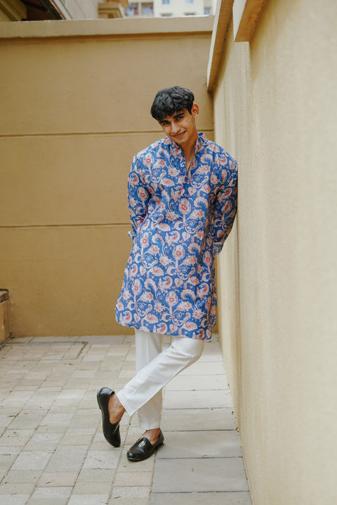 Jaipur Blue Kurta