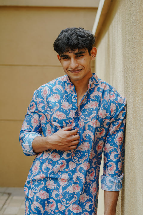 Jaipur Blue Kurta