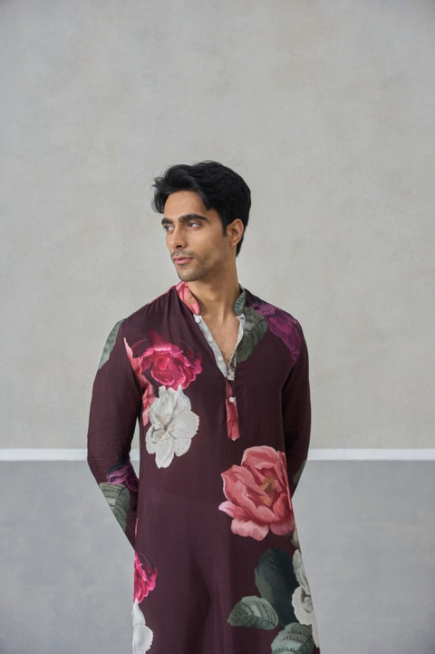 The Maroon Regal Bloom