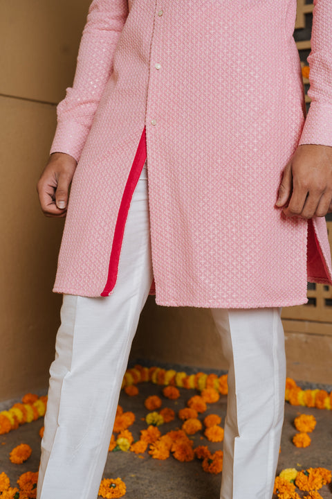 The Fresh Pink Kurta