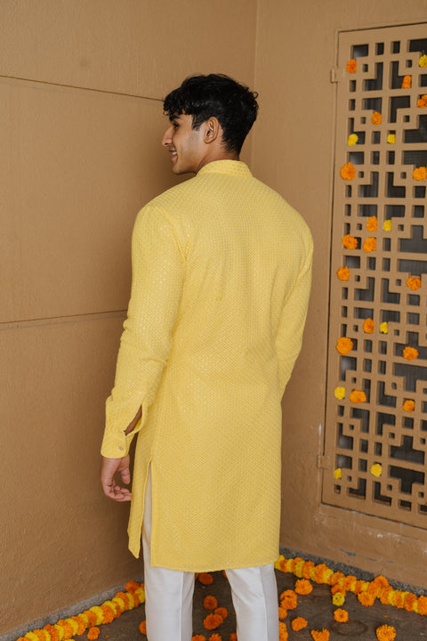 The Golden Yellow Kurta