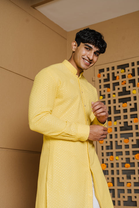 The Golden Yellow Kurta