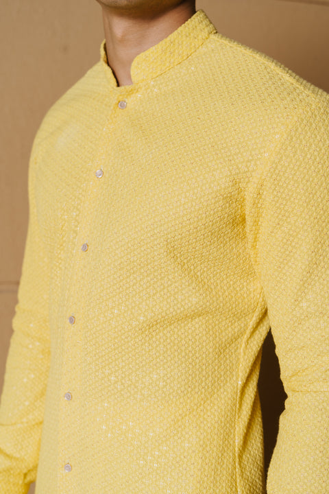 The Golden Yellow Kurta