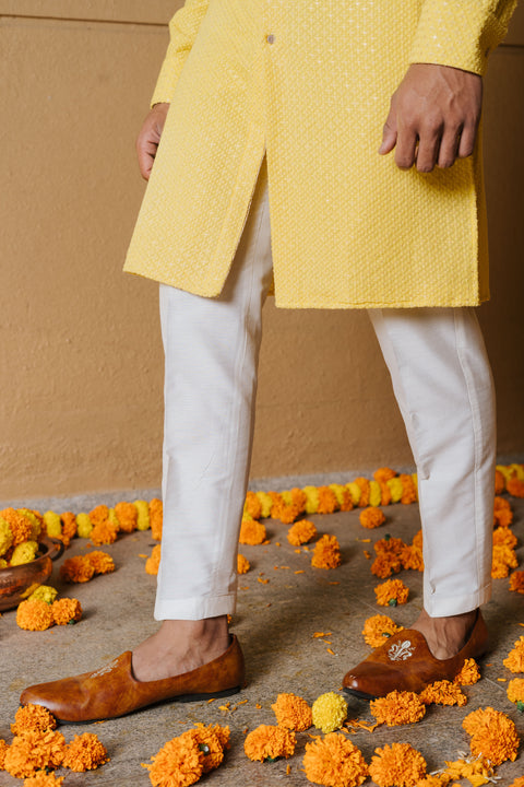 The Golden Yellow Kurta