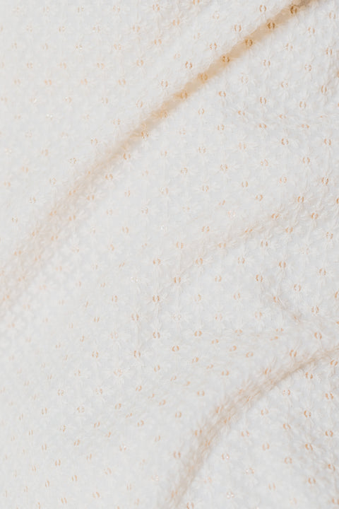 The Ivory Melange Kurta