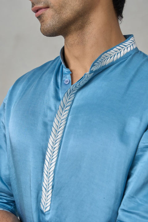 Blue Royale Kurta & Dupatta
