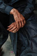 Navy Silk