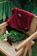 The Maroon Panel Kurta
