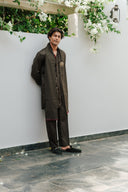 The Olive Green Kurta