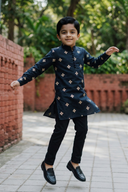 The Jet Black Kurta (KID)