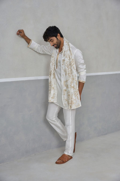 Ivory Royale Kurta & Dupatta
