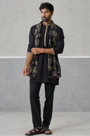 The Black Royale Kurta