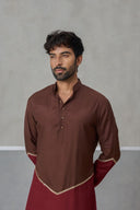 The Brown Veer Kurta