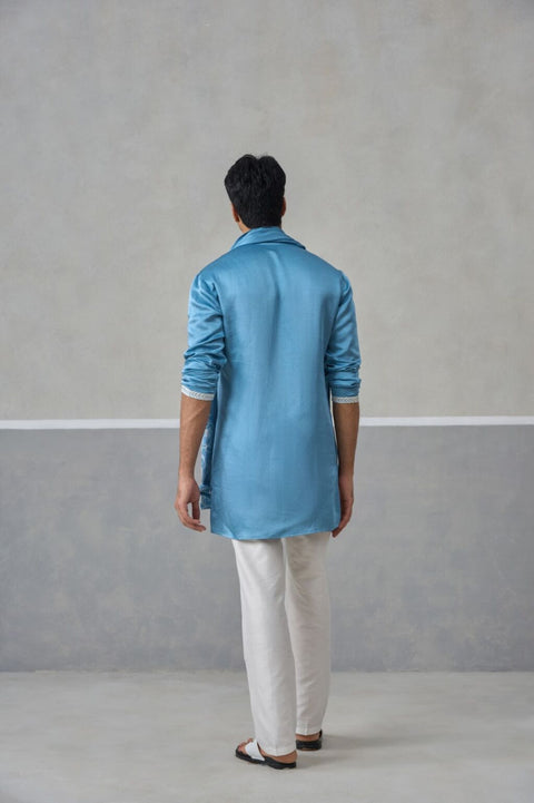 Blue Royale Kurta & Dupatta