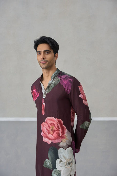 The Maroon Regal Bloom