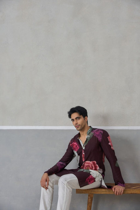 The Maroon Regal Bloom