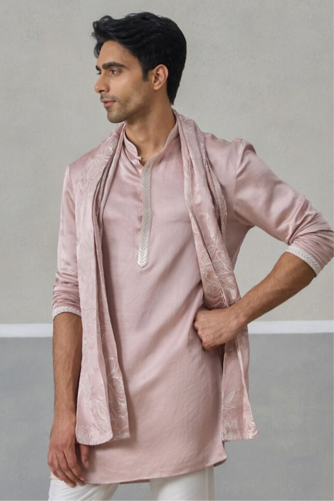 Pink Royale Kurta & Dupatta