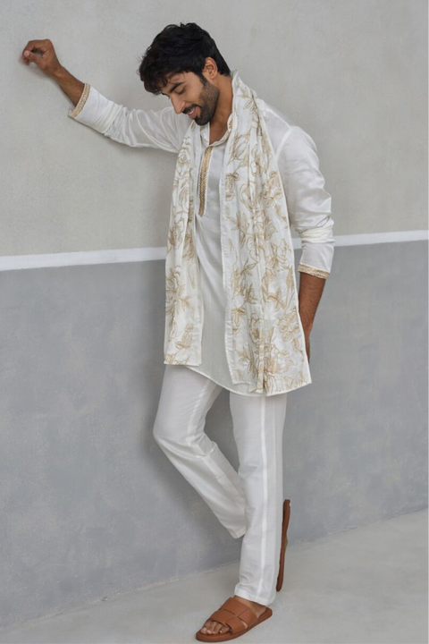 Ivory Royale Kurta & Dupatta