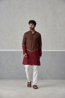 The Brown Veer Kurta
