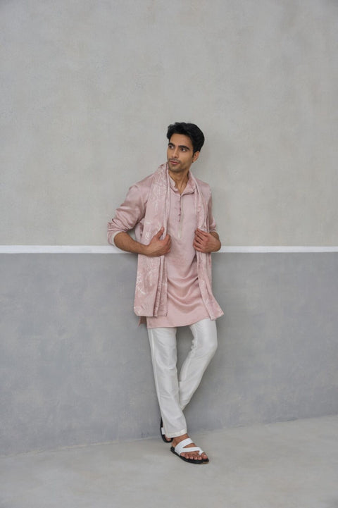 Pink Royale Kurta & Dupatta