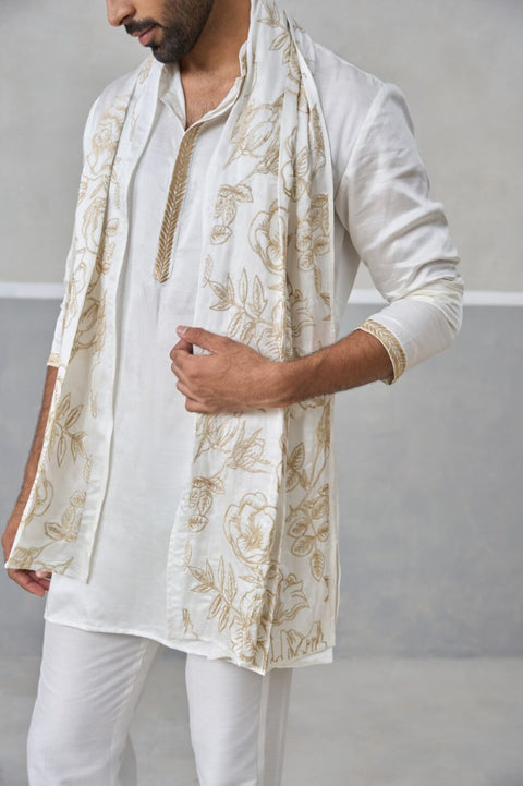 Ivory Royale Kurta & Dupatta