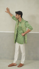The Sage Green Royale Kurta